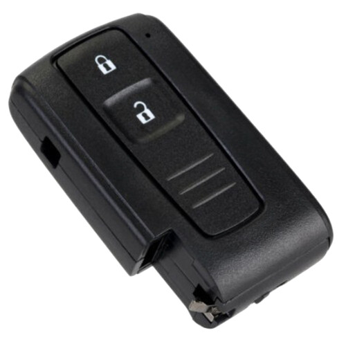 2-Key Car Remote Shell Case, Plastic, Choose with/without Blade