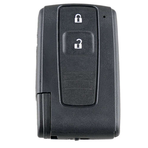 2-Key Car Remote Shell Case, Plastic, Choose with/without Blade 2