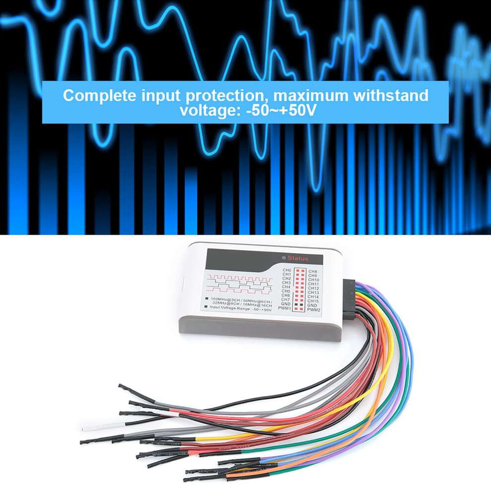 100MHz 16-Ch Logic Analyser Probe