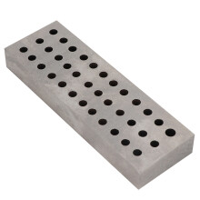 36 Holes Steel Drilling Plate Watch Repair Tool, 7.6x2.5x1cm