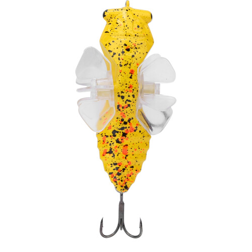 Hard Fish Lure Bionic Cicada Shape with Rotating Propeller 7.5cmY238-8 1