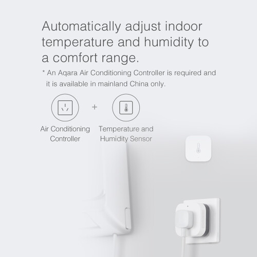 WiFi Zigbee Temperature & Humidity Sensor - White, Model WSDCGQ11LM 2