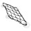 Nylon Mesh Surfboard Suction Cup Storage Net 32x26cm Black 7