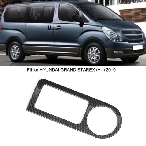 Hyundai Grand Starex H1 Scheinwerferblende Carbon 1