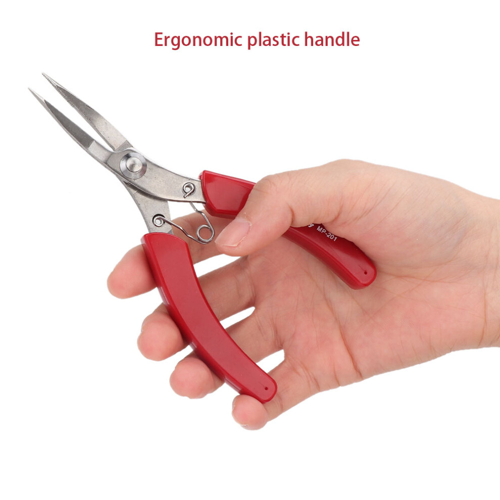 Needle Nose Pliers Watch Jewelry Repair Electronics Steel Plastic 1 9391392418810