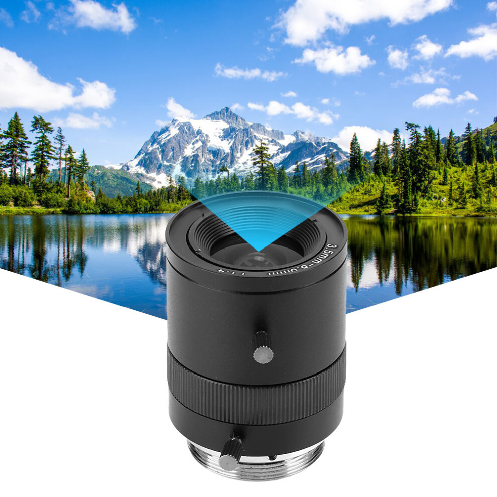 Aluminum Cctv Lens 3.5-8Mm 720P F1.4 Cs Mount Manual Aperture Surveillance Lens 6951392687901