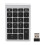 RF304 22 Keys Numeric Keypad USB 2.4G Wireless Mini Keyboard Silver Black 2