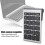 RF304 22 Keys Wireless Numeric Keyboard with USB Receiver - Iron Grey 8