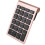 RF304 22 Keys Numeric Keypad Wireless Mini Keyboard Rose Gold with Receiver 5
