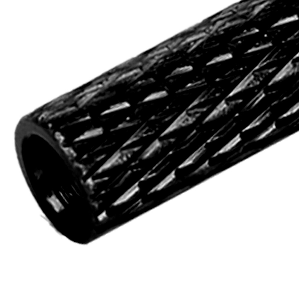 Aluminium M3x35mm Internal Thread Mounting Spacers 10 Pack Black Anodized 8081392419726