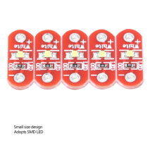 50 Pcs LilyPad White LED Module Wearable Kit for Arduino 3~5V