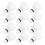 12 White Feather Shuttlecocks 9