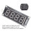 4-Digit 7-Segment LED Display Tube Module for Arduino – 0.36" Yellow 6