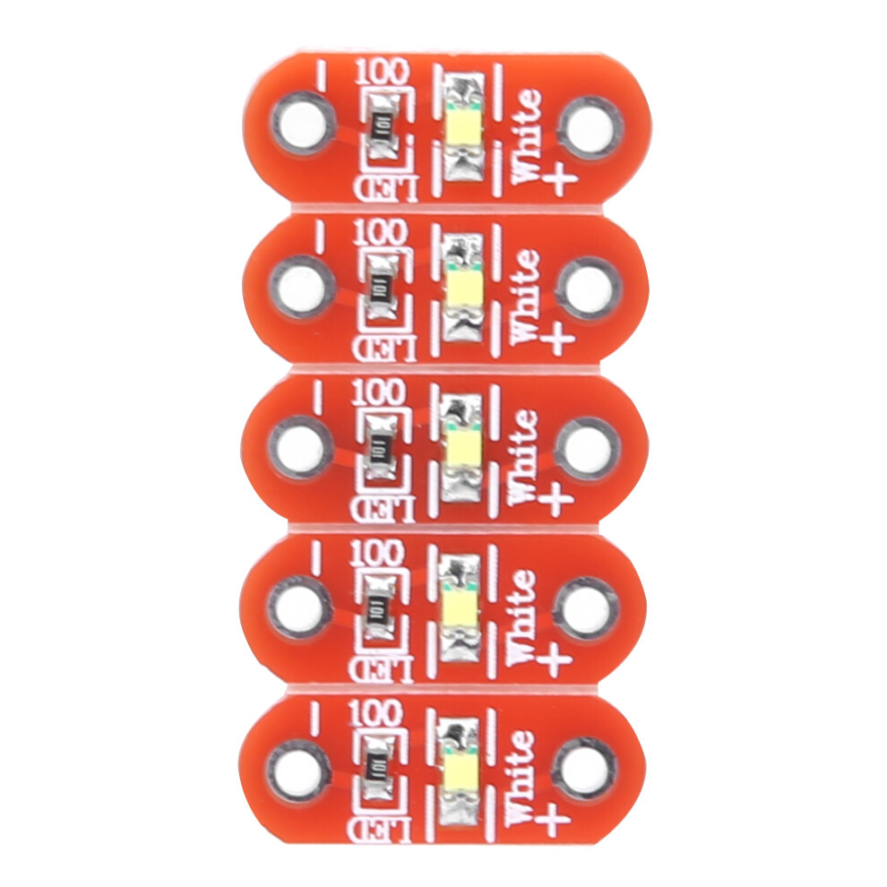 50 Pcs Lilypad Led Module White 16X6x2.2mm For Arduino Diy Surface Mount 4661392688489