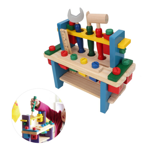 Baby Kid DIY Repair Tools Set Screwdriver with Table Educational Learning Toy 2