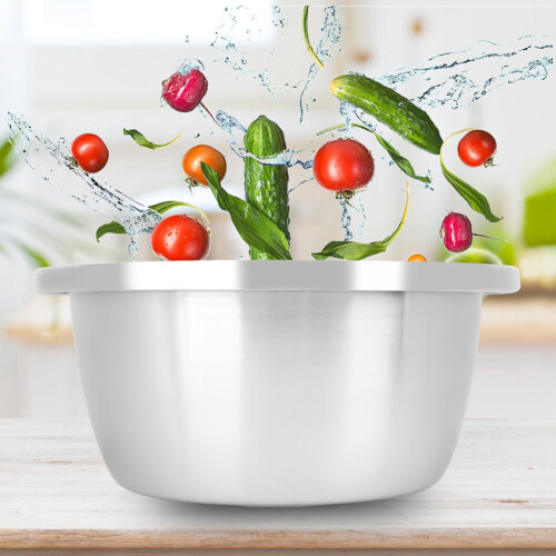 Cooking & Salad 2.8L Multi-Use Mixing Bowl Egg Beating Kitchen Restaurant 2