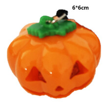 Colar luminoso para festa de Halloween, acessório de fantasia com LED que acende e brilha, sem chama e sem cera, visível em qualquer lugar.