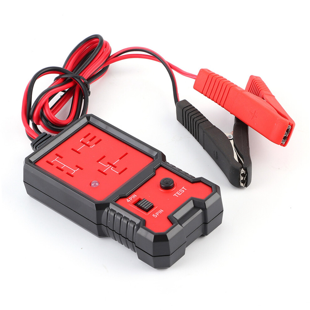 12V Automotive Relay Tester Battery Checker Auto Diagnostic Tool Abs Material 8461392421408