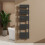 AICA (Anthracite, 1600x450mm) Heated Towel Rail Flat Central Heating Radiator 1