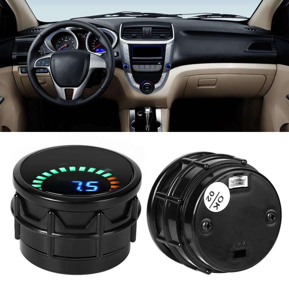 Auto Car 2In Vacuum Gauge Meter Led Digital Display 52Mm 12V 4641392421569