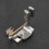 Sewing Machine Binder Double Folder Lockstitch 38mm Stainless Steel 4