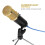 High Sensitivity USB Condenser Microphone with Tripod, Adjustable Angle 10