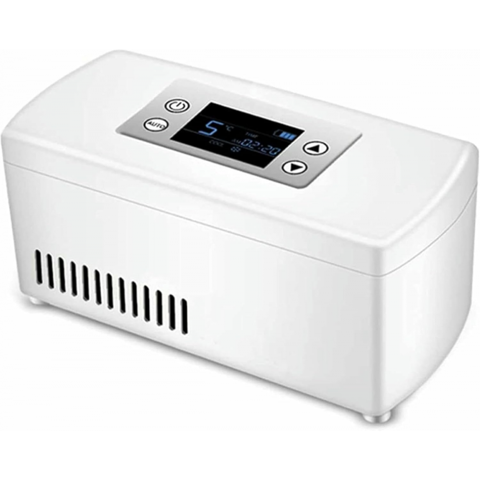 Insulin Refrigerated Box Cooler Cooling Medicine Refrigerator LCD Display Pill Case Hot Dual Travel