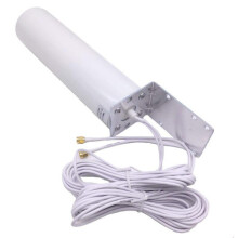 Antenna Lasmuigh 3G 4G 10-12dBi le Nascóir Dúbailte SMA do Líonraí 3G agus 4G LTE