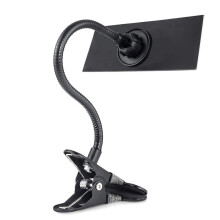 Espejo convexo de seguridad con clip para cubículo para seguridad personal, entorno de oficina abierta, escritorio de computadora R