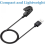 Compatible with Garmin Lily/Lily 2 Smart Watch Replacement Charger Cord Clip Data Cable,Type-C Interface 4