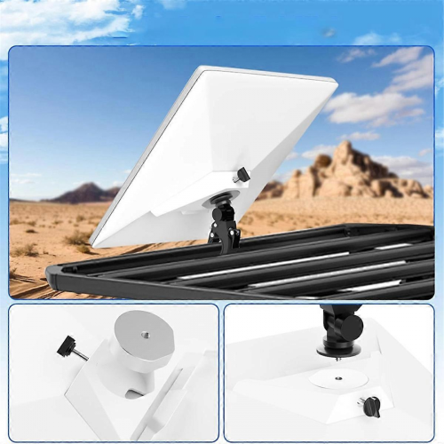 Συμβατό με το Starlink Mini Mount, Ρυθμιζόμενη βάση στήριξης γωνίας για σκάλες RV, προσ 2