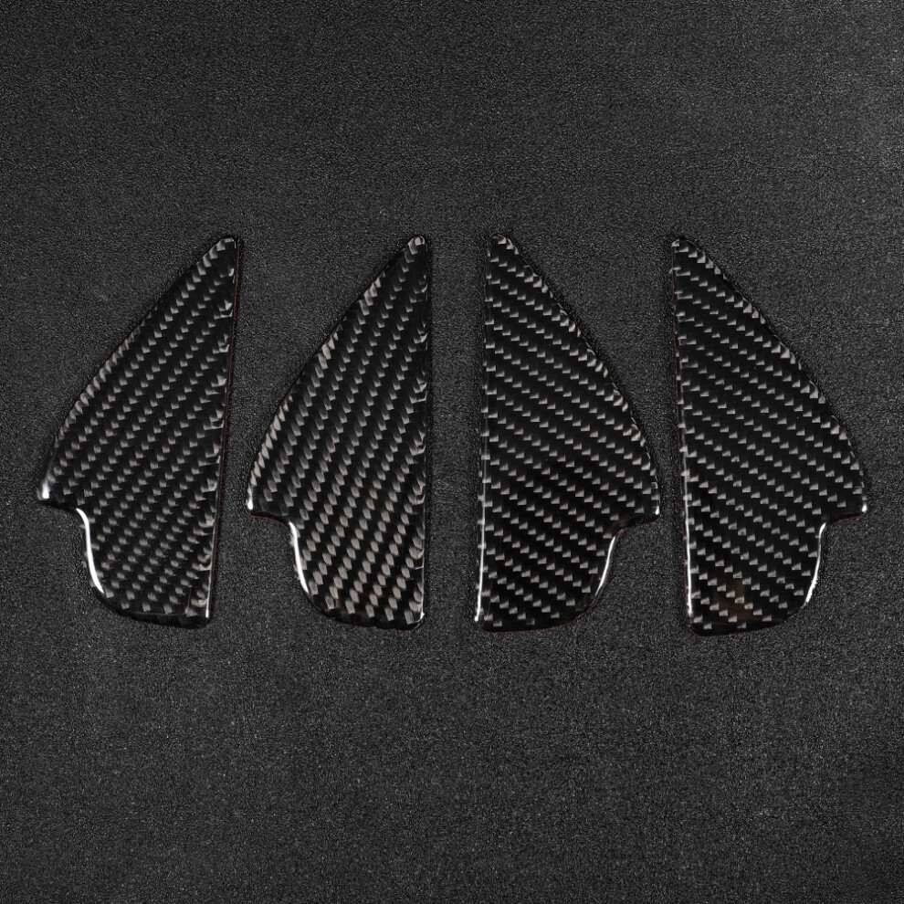 4Pcs Carbon Fiber Door Bowl Cover Fits Mazda Cx-5 2013-2018 8451392424776