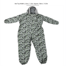 XL Bee Suit with Gloves, Double Zippers, One Piece
