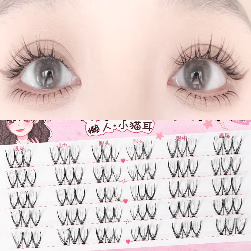 Hue-Grain 3D Soft False Eyelashes For Women & Girls