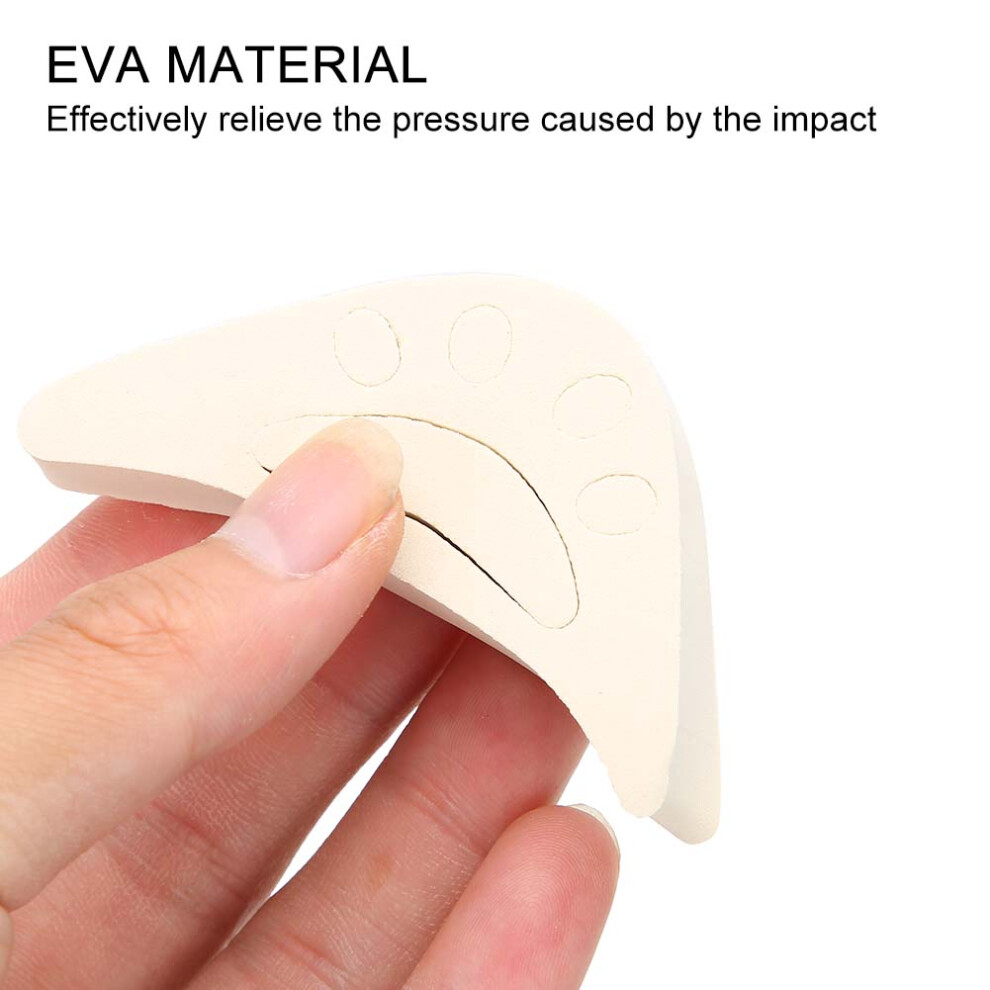 10 Pairs Adjustable Soft Toe Stopper Pain Relief Forefoot Pads, Skin-Friendly EVA