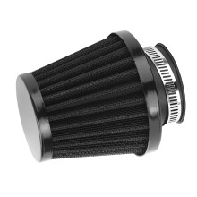 Universal Mushroom Air Filter Cleaner 39mm/1.5in Iron Black