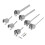 Stahl Heißluftdüse 7er Set für 850 Pistole 5
