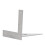Stainless Steel Square Layout Triangular Ruler 8.7cm 45 & 90 2