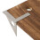 Stainless Steel Square Layout Triangular Ruler 8.7cm 45 & 90 7