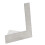 Stainless Steel Square Layout Triangular Ruler 8.7cm 45 & 90 8