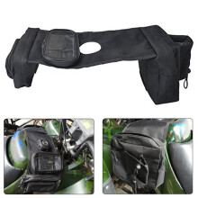 Universal Motorcycle Saddlebags for ATV 675*205mm Waterproof Black