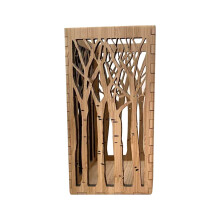 Eleganter Schirmständer aus Holz, Organizer im Vintage-Stil mit herausnehmbarer Wasserschale für den Innen- und Außenbereich