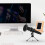 Mini Desktop Microphone Stand Kit with Shock Mount Pop Filter for Recording 5