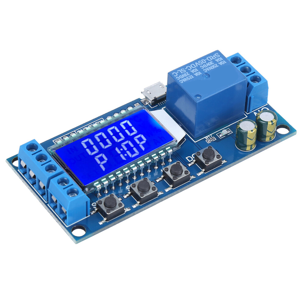 Cycle Trigger Delay Timer Switch Circuit Module Xy Lj02 8Cm Plastic 8311392426272