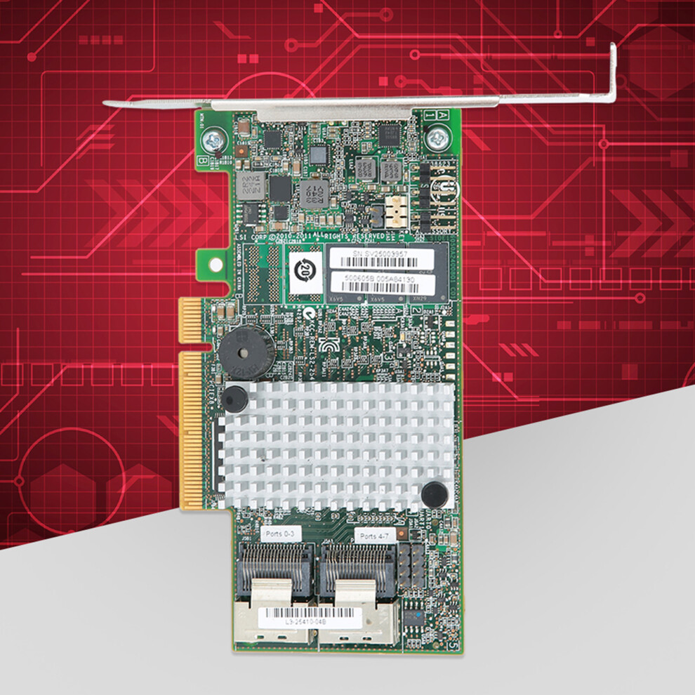 Lsi 9267-8I 2208 Pcie X8 Raid Card 7340572799166