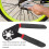 6-Inch Black High Carbon Steel Pliers Spanner Multifunction Tool 7