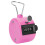 Pink Hand Tally Counter 4-Digit Plastic Reset with Hook for Efficient Counting 6