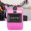 Pink Hand Tally Counter 4-Digit Plastic Reset with Hook for Efficient Counting 7
