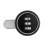 2pcs Zinc Alloy Mechanical 3-Digit Code Mailbox Lock Black 20mm 10