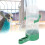 10pcs Plastic Birds Drinking Water Bottles, 140ml, 12cm 3